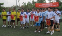 Giao lưu bóng đá chào mừng ngày Nhà giáo Việt Nam 20-11