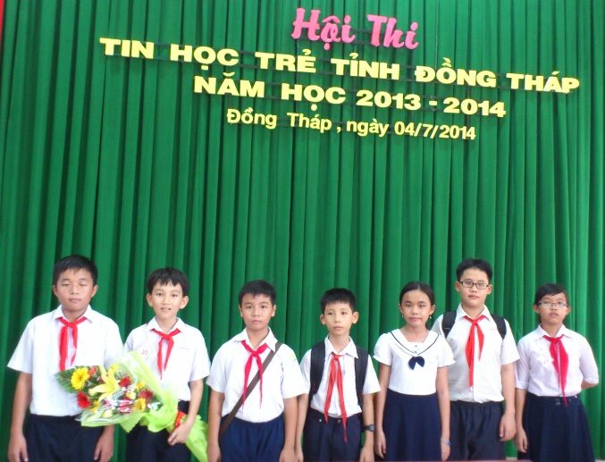 Học sinh trường Kim Đồng tham gia hội thi