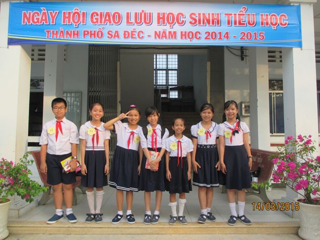 Trường Tiểu học Kim Đồng đạt giải Nhất toàn đoàn Ngày hội giao lưu học sinh tiểu học năm học 2014-2015.